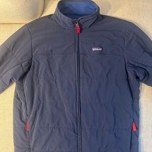Patagonia Men's Dark Blue Puffer Jacket